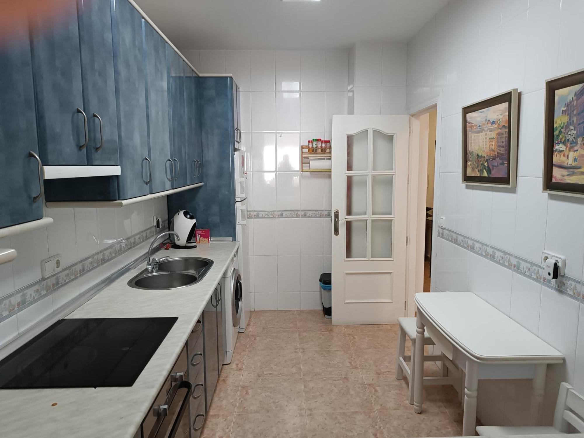 Piso Primera Linea Playa Almeria Exterior foto