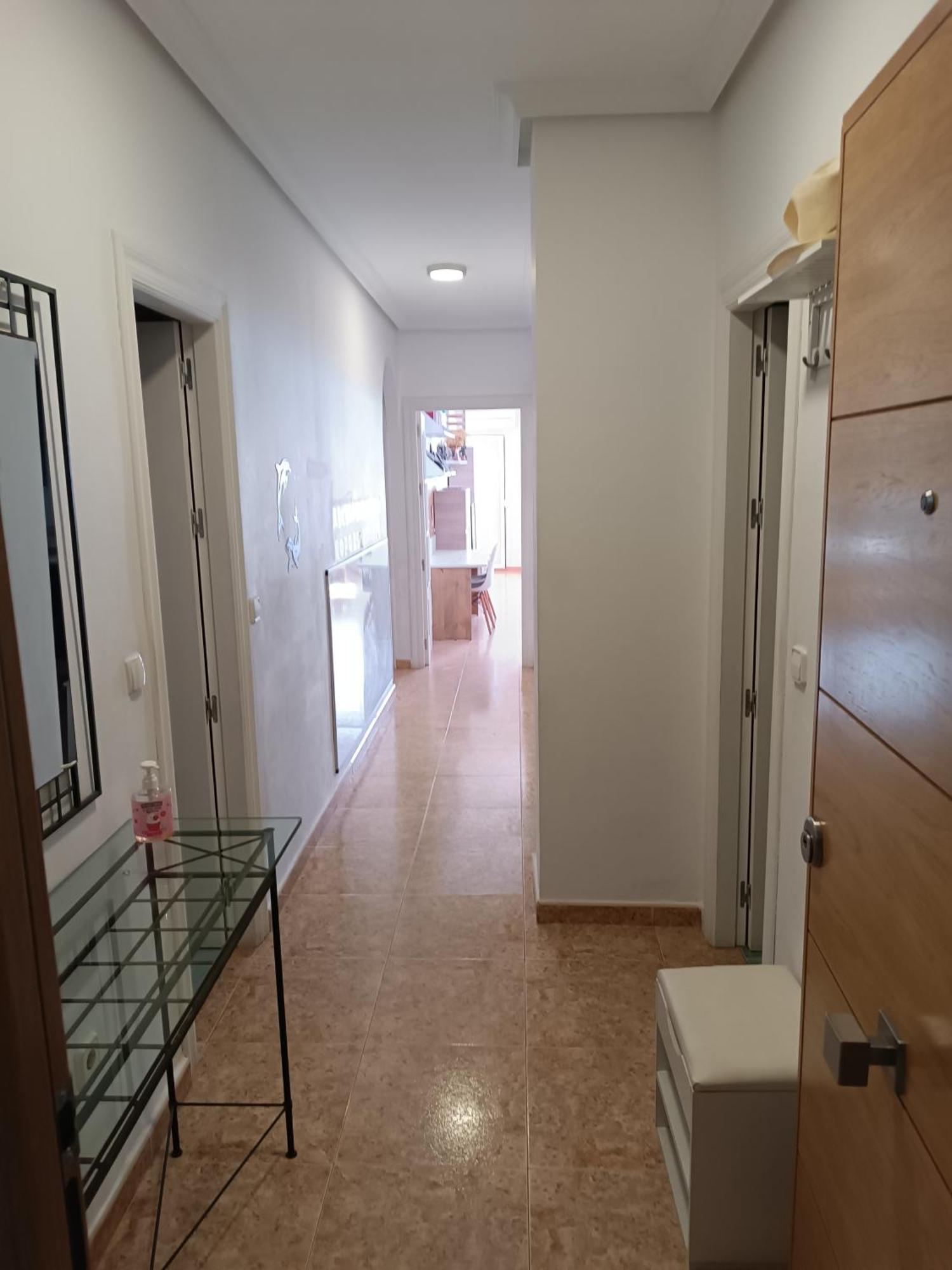 Piso Primera Linea Playa Almeria Exterior foto